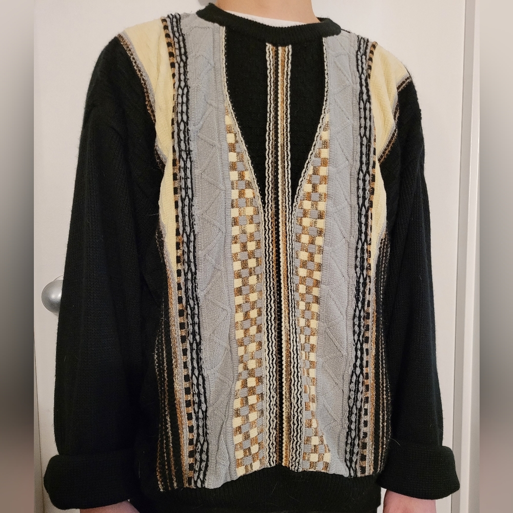 Vintage Coogi style sweater